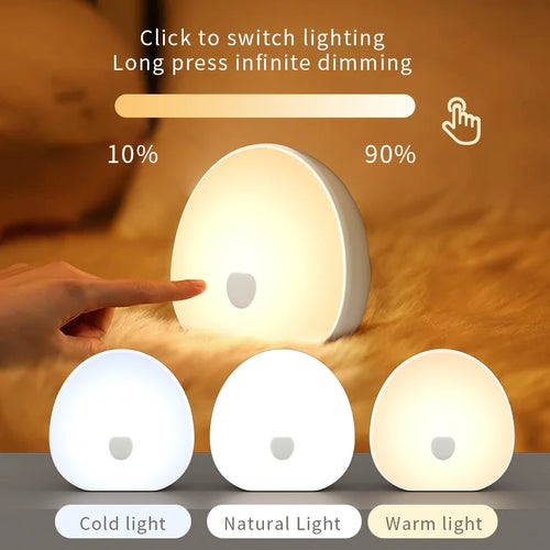 Mini Night Light with White Noise, 10 Soothing Sounds, 15/30min Timer, Colorful Lighting, Portable Night Light as Christmas Gift